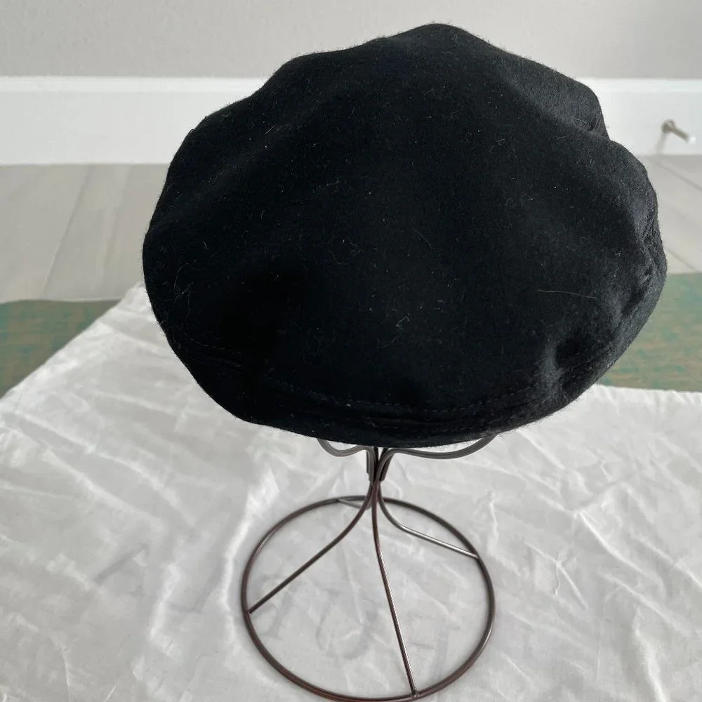 Greek Fisherman’s Cap Wool Black authentic made in Greece like new – worn once 5 - Picture 2 of 5